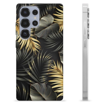 Husă TPU - Samsung Galaxy S25 Ultra - Frunze Aurii