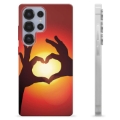 Husă TPU - Samsung Galaxy S25 Ultra - Silueta Inimii