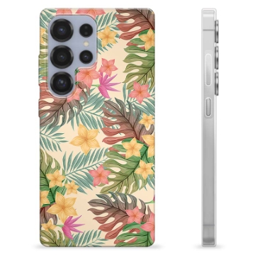 Husă TPU - Samsung Galaxy S25 Ultra - Flori Roz