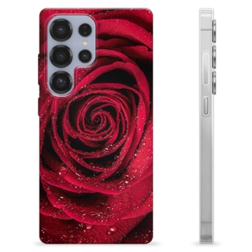 Husă TPU - Samsung Galaxy S25 Ultra - Trandafir