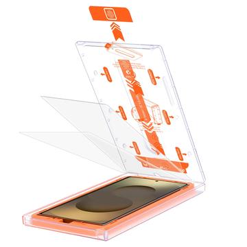 Protector de ecran din sticlă călită Samsung Galaxy S25 Ultra Tech-Protect Quick Set+ 2-Pack - Transparent