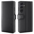 Husă Piele Portofel cu Kickstand Samsung Galaxy S25 - Negru
