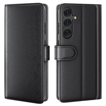 Husă Piele Portofel cu Kickstand Samsung Galaxy S25 - Negru