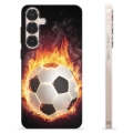 Husă TPU - Samsung Galaxy S25+ - Fotbal în Flăcări
