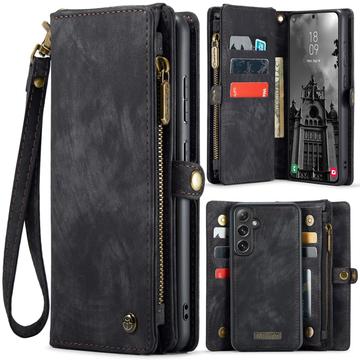 Husă Portofel Samsung Galaxy S25+ - Caseme 008 2-în-1 Multifunctional