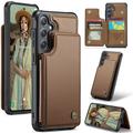 Samsung Galaxy S25+ Caseme C22 Case RFID Card Wallet - maro