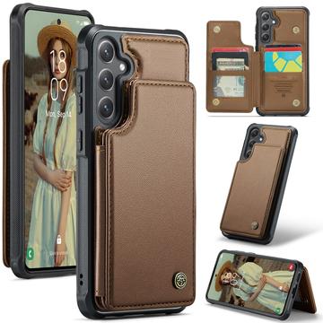 Samsung Galaxy S25+ Caseme C22 Case RFID Card Wallet - maro