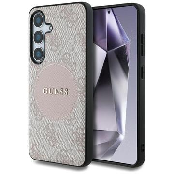 Husă Samsung Galaxy S25+ Guess 4G Round Patch Classic Logo - compatibil MagSafe