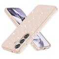Husă Hibrid Samsung Galaxy S25+ - Stylish Glitter - Auriu
