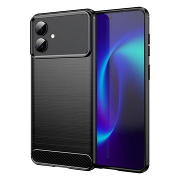 Husă TPU Brushed Samsung Galaxy S26 Edge - Fibră de Carbon