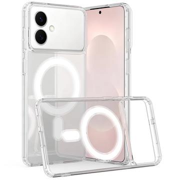 Husă Hibrid Samsung Galaxy S26 Edge - Compatibila MagSafe - Transparent