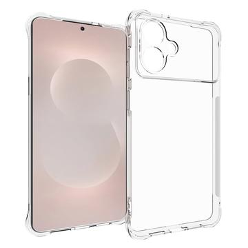 Husă din silicon rezistentă la șocuri Samsung Galaxy S26 Edge - Transparent