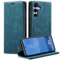 Husă Portofel Samsung Galaxy S26 FE - Caseme 013 - Albastru