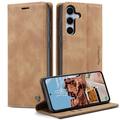 Husă Portofel Samsung Galaxy S26 FE - Caseme 013 - Maro