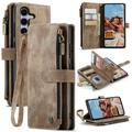 Husă Portofel Samsung Galaxy S26 FE - Caseme C30 Multifunctional - Maro