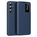 Samsung Galaxy S26 FE Smart Clear View Husă Flip cu slot pentru card - Safir