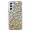 Husă TPU Samsung Galaxy S26 - Glitter Flakes - Auriu