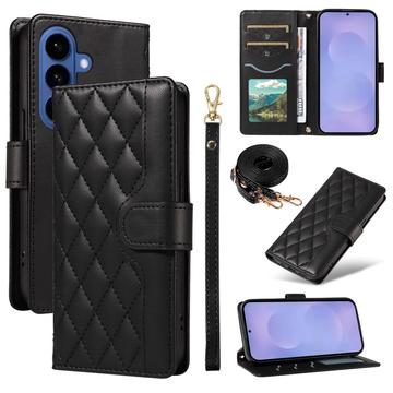Husa portofel matlasata de lux Samsung Galaxy S26/S26 Pro