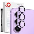 Samsung Galaxy S26 Northjo Protecție completă din metal mat și sticlă temperată pentru obiectivul camerei foto - Violet