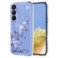 Samsung Galaxy S26 Pro Husă TPU cu model floral - Violet