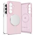Husă din silicon lichid Samsung Galaxy S26 Tech-Protect - MagSafe compatibil - Perla Roz
