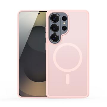 Husă hibridă Samsung Galaxy S26 Ultra Dux Ducis Yind - compatibilă MagSafe - Roz Deschis