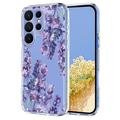 Samsung Galaxy S26 Ultra Husă TPU cu model floral - Glicină