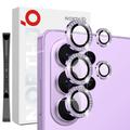 Set de protecții pentru lentila camerei cu cristale Samsung Galaxy S26 Ultra Northjo - Violet