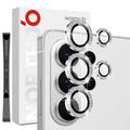 Set de protecții pentru lentila camerei cu cristale Samsung Galaxy S26 Ultra Northjo - Argint