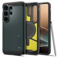 Husă Samsung Galaxy S26 Ultra Spigen Tough Armor Mag - Verde abis