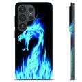 Husă TPU - Samsung Galaxy S26 Ultra - Dragon din Foc Albastru