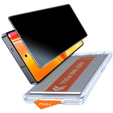 Samsung Galaxy S26 Ultra Torras GlassGo Privacy Protector de ecran din sticlă temperată cu ramă Auto-Align