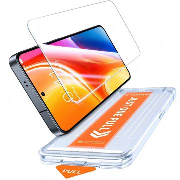 Samsung Galaxy S26 Ultra Torras GlassGo Protector de ecran din sticlă călită cu instrument automat de îndepărtare a prafului - Transparent