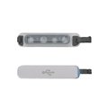 Husă pentru mufă USB Samsung Galaxy S5 - argintie