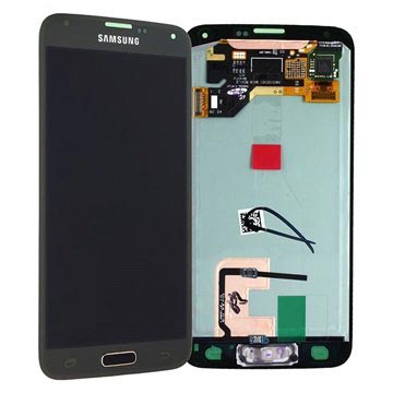 Capac frontal și afișaj LCD Samsung Galaxy S5 - auriu