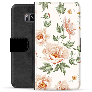 Husă portofel premium Samsung Galaxy S8+ - Florală