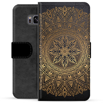 Husa portofel premium Samsung Galaxy S8+ - Mandala