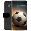 Husa portofel Samsung Galaxy S8 Premium - Fotbal