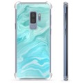 Husă Hibrid - Samsung Galaxie S9+ - Marmură Albastră