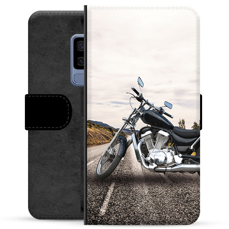 Husă Portofel Premium - Samsung Galaxie S9+ - Motocicletă