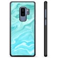 Capac Protecție - Samsung Galaxie S9+ - Marmură Albastră