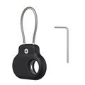 Samsung Galaxy SmartTag/SmartTag2 Carcasă din silicon cu sârmă din oțel inoxidabil