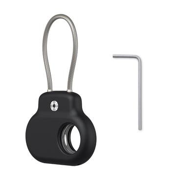 Samsung Galaxy SmartTag/SmartTag2 Carcasă din silicon cu sârmă din oțel inoxidabil