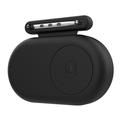 Samsung Galaxy SmartTag2 Carcasă din silicon în stil broșă - negru