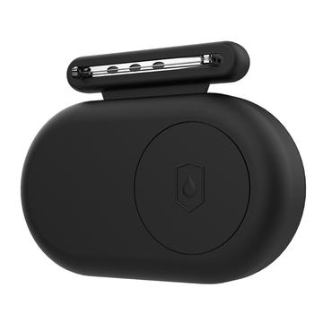 Samsung Galaxy SmartTag2 Carcasă din silicon în stil broșă - negru