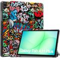 Husă Smart Folio Samsung Galaxy Tab A11+ Tri-Fold - Graffiti