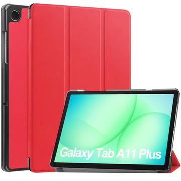 Husă Smart Folio Samsung Galaxy Tab A11+ Tri-Fold - roșu