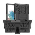 Husă Hibrid cu Stand Samsung Galaxy Tab A8 10.5 (2021) - Antialunecare - Negru