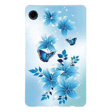 Husă TPU Subțire Stylish Samsung Galaxy Tab A9 - Fluture Albastru