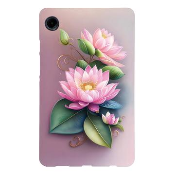 Husă TPU Subțire Stylish Samsung Galaxy Tab A9 - Floare de trandafir